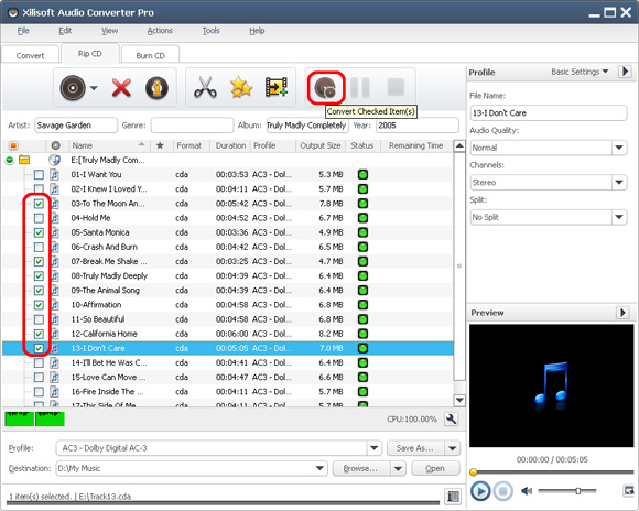 Xilisoft Audio Converter Pro
