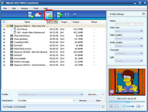 Xilisoft AVI MPEG Converter