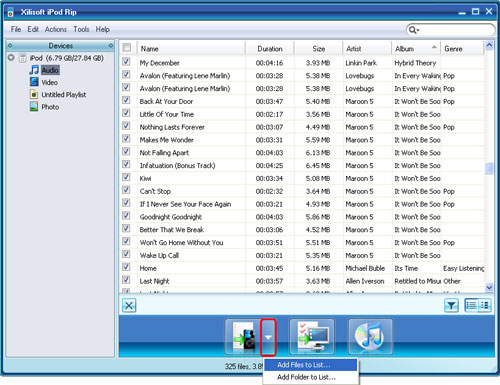 Xilisoft iPod Rip 